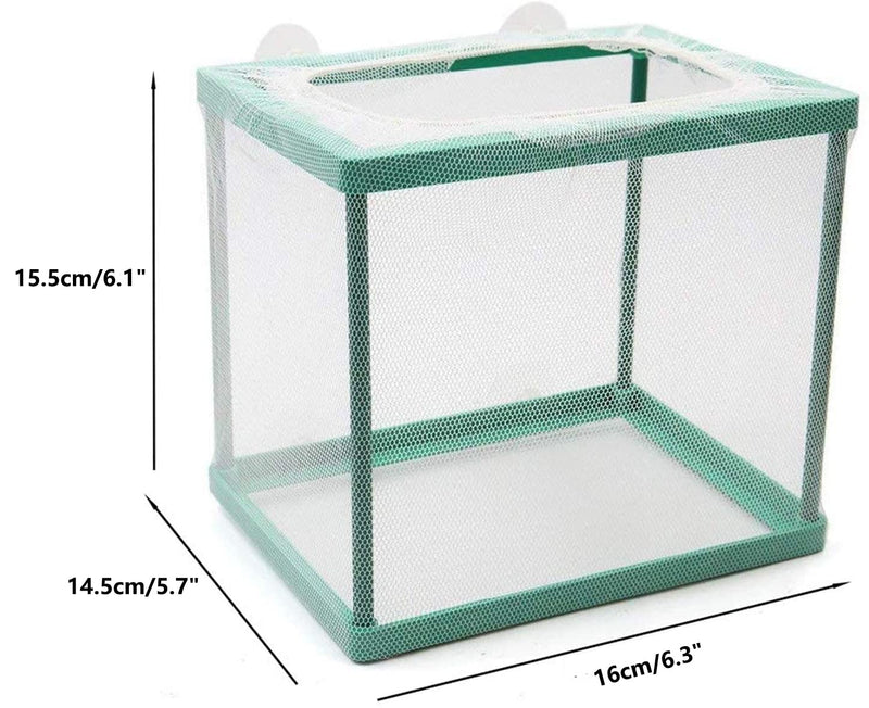 Trinidad Aquarium Fish Breeding Box,Fish Hatchery Isolation Box Large Fish Net Breeder Breeding Container Fish Nursery for Aquarium with Suction Cup Fishing Nets for Tropical Guppy Fish Floating Fish - BeesActive Australia