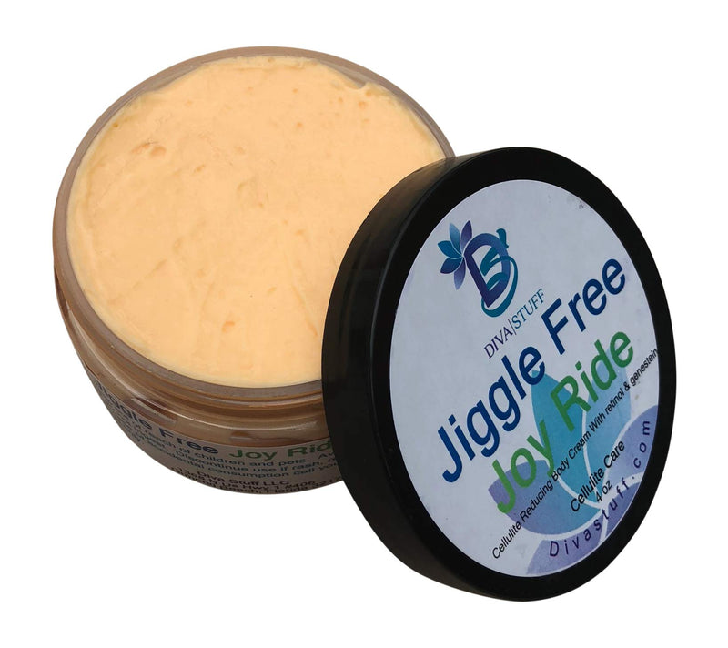 Jiggle Free Joy Ride, Cellulite Cream With 4% Retinol and Genestein, Diva Stuff - BeesActive Australia