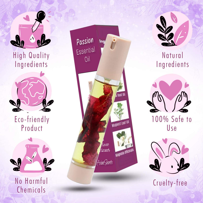 The Asian Secrets’ Passion Essential Oil for Feminine Care (Package May Vary) - BeesActive Australia