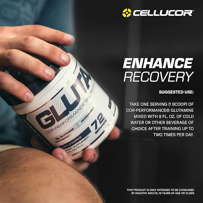 Cellucor Cor-Performance 72 Servings Glutamine Supplements, 360 grams Manufactured overseas - BeesActive Australia