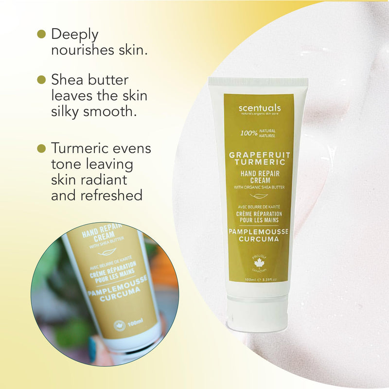 Scentuals Hand Cream (Grapefruit Turmeric) Grapefruit Turmeric - BeesActive Australia