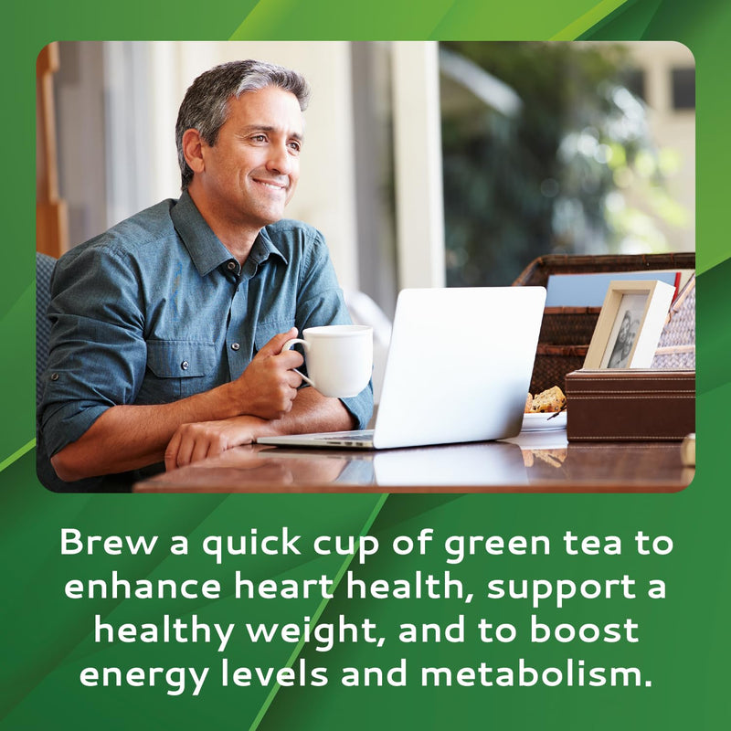 Calmour Natural Green Tea Extract Strips 10 Pack | Green Tea Bags Alternative Travel Friendly On-The-Go Quick Dissolving Strips | Lemon Ginger Tea with Antioxidants | Matcha Green Tea Powder - BeesActive Australia