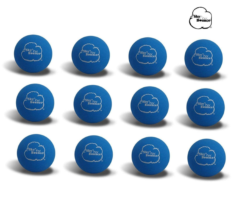 Sky Bounce Color Rubber Handballs for Recreational Handball, Stickball, Racquetball, Catch, Fetch, and Many More Games, 2 1/4-Inch pack of 12 - BeesActive Australia