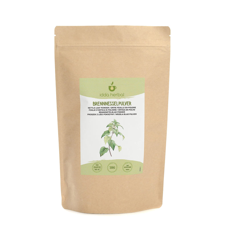 Nettle powder (500g, 1.1lb), dried nettle, nettle powder 100% natural without additives, vegan, ground nettle 500 GR - BeesActive Australia