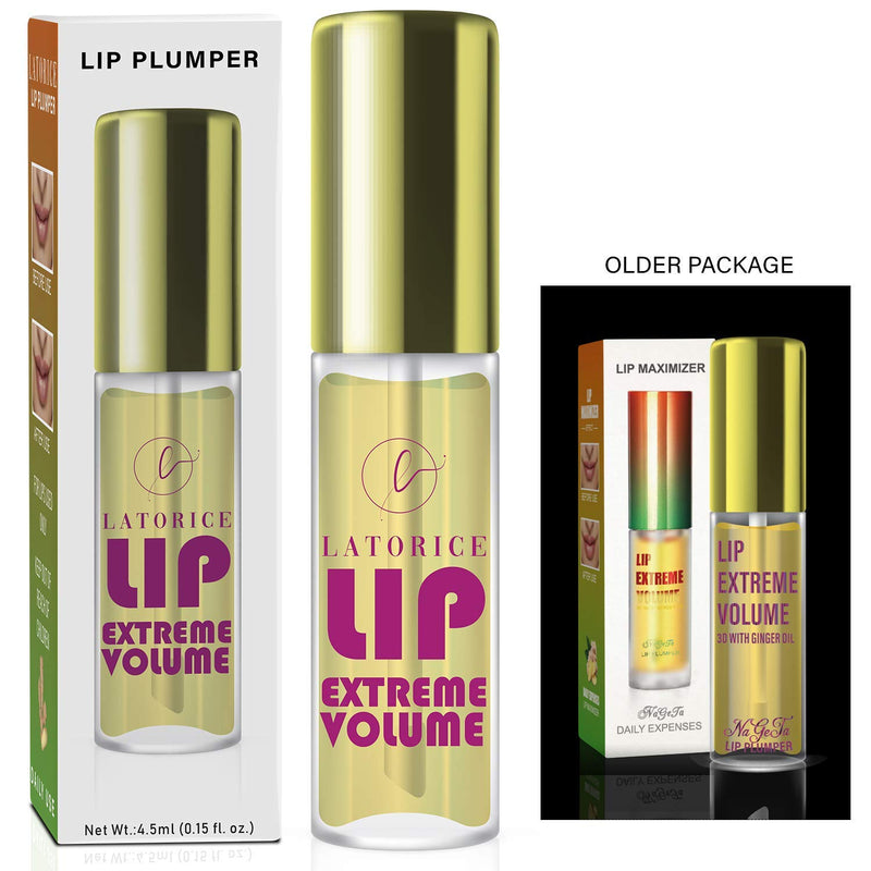 Latorice Lip Plumper, Natural Lip Enhancer Lip Gloss for Fuller & Hydrated Beauty Lips (Strong) - BeesActive Australia