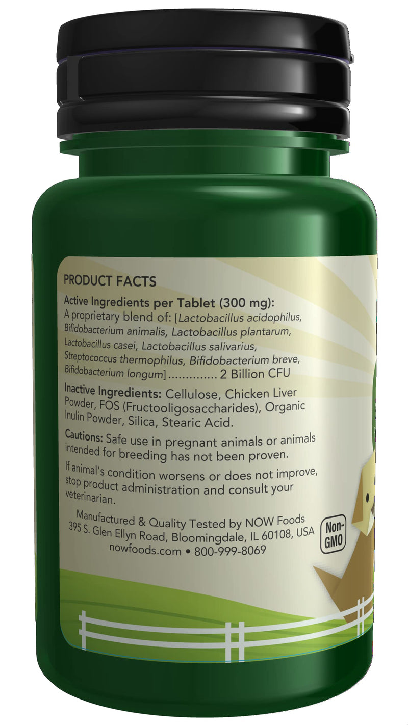 NOW Pet Health, G.I. Support Supplement, Formulated for Cats & Dogs, NASC Certified, 90 Chewable Tablets - BeesActive Australia
