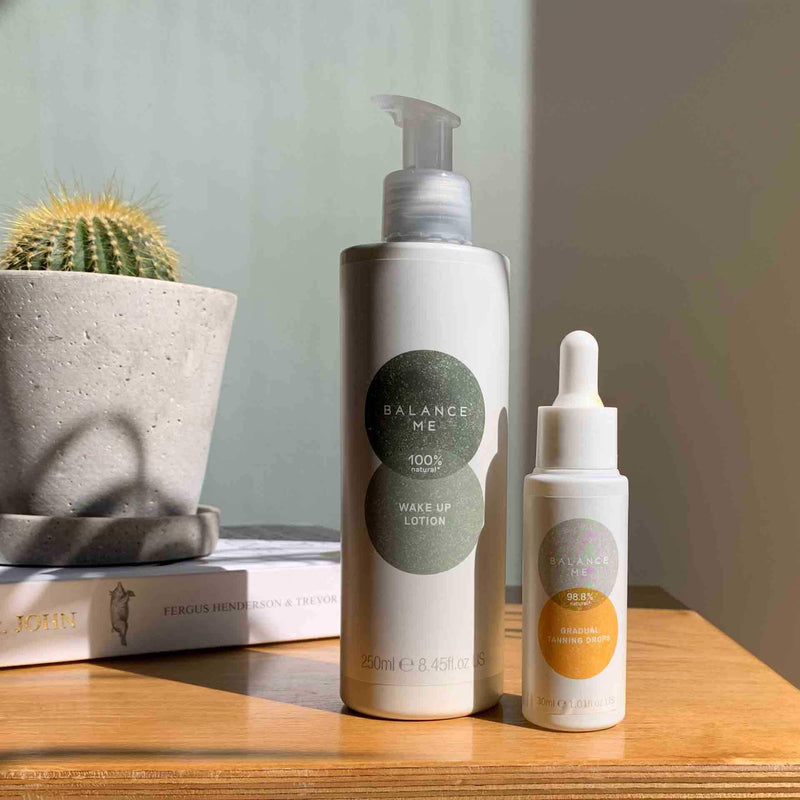 Balance Me Gradual Tanning Drops – With Vitamin E – Self Tanning for Face & Body – Streak Free, No Odour, Hydrating – For All Skin Types – Natural, Vegan & Cruelty Free – Made In UK – 30ml - BeesActive Australia