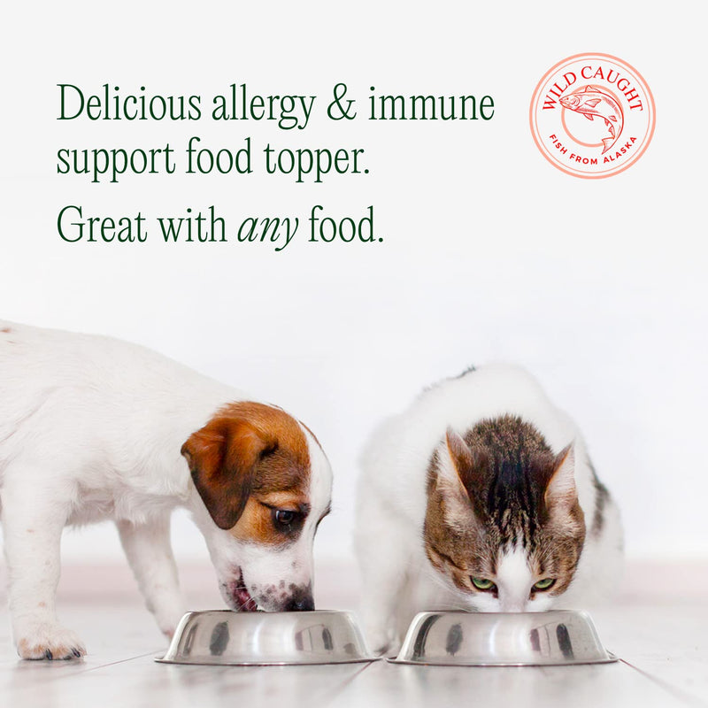 pawTree Wild Alaskan Salmon Oil and Pollock Oil for Cats and Dogs 8 fl Oz - BeesActive Australia