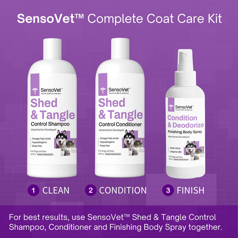SensoVet Shed & Tangle Control Conditioner for Dogs and Cats - BeesActive Australia