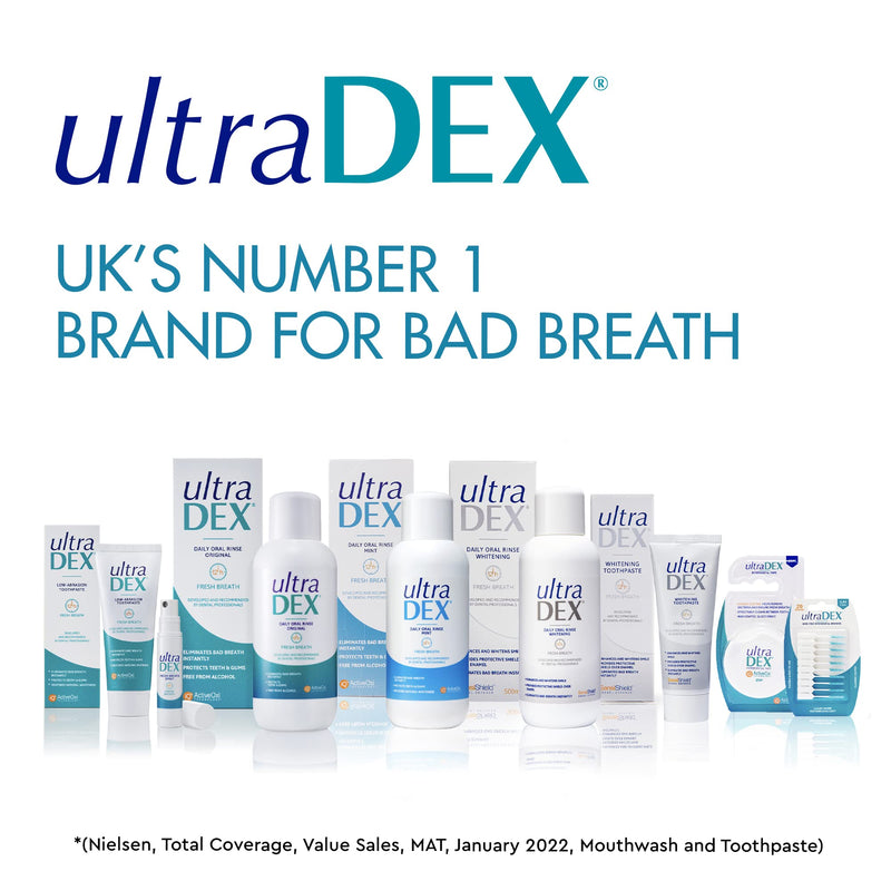 UltraDEX Daily Oral Rinse Whitening, 500 ml 500 ml (Pack of 1) Single - BeesActive Australia