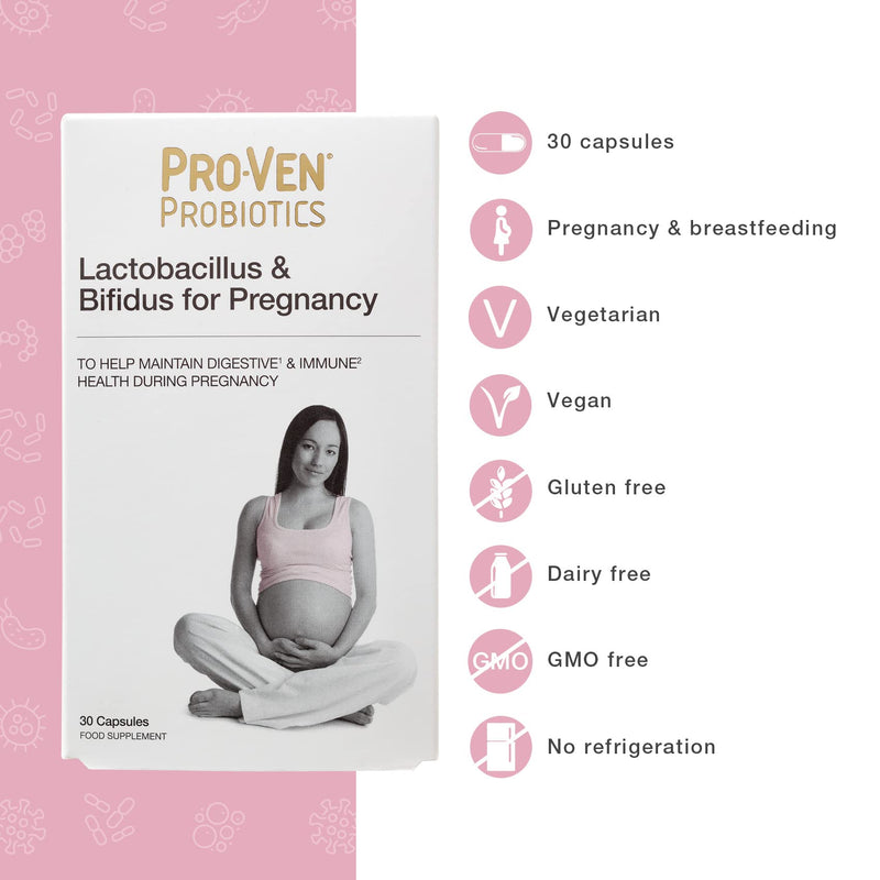 Proven Probiotic Lactobacillus & Bifidus for Pregnancy - Lab4 Friendly Bacteria for Pregnant Woman - BeesActive Australia