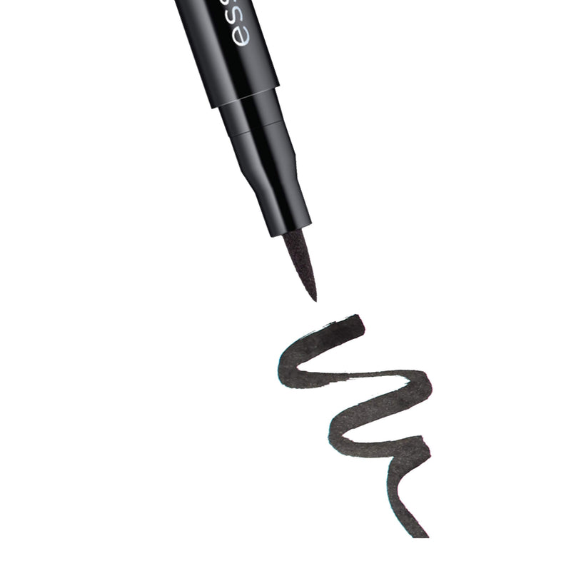 essence | 5-Pack Black Eyeliner Pen | Longlasting & Pigmented Liquid Formula | Glide-on & Precise Application | Felt Tip Applicator | Vegan & Paraben Free | Cruelty Free - BeesActive Australia