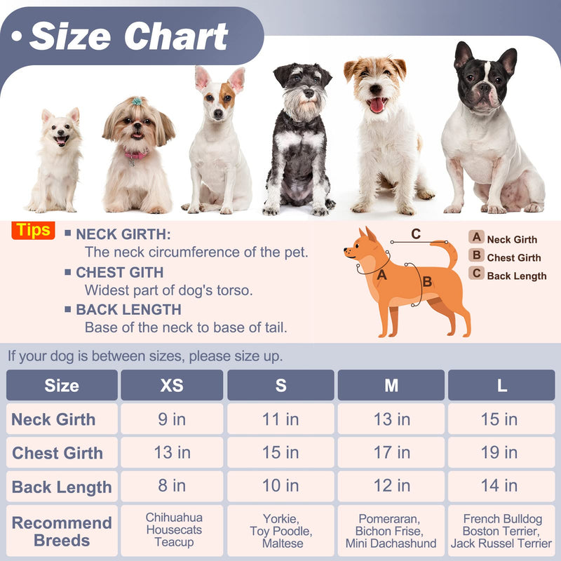 BEAUTYZOO Dog Fleece Vest Sweater Winter Jacket for Small and Medium Dogs with D-Ring Leash Cold Weather Coat Hoodie for XS S M Dogs Boy or Girls Large NAVY BLUE - BeesActive Australia