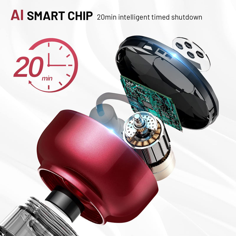 Electric Cupping Therapy Massager Machine, 3 in 1 Rechargeable Gua Sha Massager with 3 Suction Modes, Vacuum Cupping Therapy Set Handheld Scraping Tool with LCD Screen, 12 Suction Levels Adjustable - BeesActive Australia