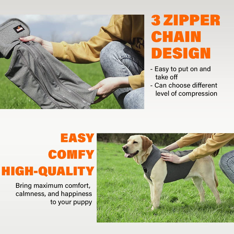 NeoAlly Upgraded Dog Surgical Recovery Suit Cone Alternative Onesie Post Surgery Wear Protects Abdominal Wounds and Skin Anti Licking, Aids Hot Spots, and Provides Anti Anxiety Relief Large - BeesActive Australia