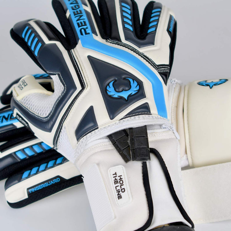 Renegade GK Talon Goalie Gloves with Microbe-Guard (Sizes 5-11, 5 Styles, Level 3) Pro-Tek Fingersaves & 3.5+3MM Hyper Grip XD | Durable Goalkeeper Glove for All-Around Play | Based in The USA Cryo - Negative Cut 7 - BeesActive Australia