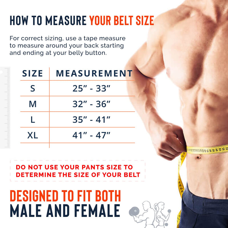 Weight Lifting Belt (4" Wide) - Premium Weightlifting Belt for Men & Women - Workout Gym Belt for Functional Fitness & Olympic Lifting Athletes - Perfect Support for Squat & Deadlift Training Belt Small Black/White - BeesActive Australia