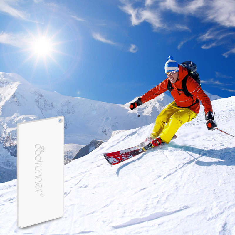 Coolrunner Ski Wax Scraper Heavy Duty Snowboard Wax Scraper with Right Notch for Removing The Extra Cooled Wax from The Skis Snowboards (5.1 * 2.3 * 0.15 in) - BeesActive Australia