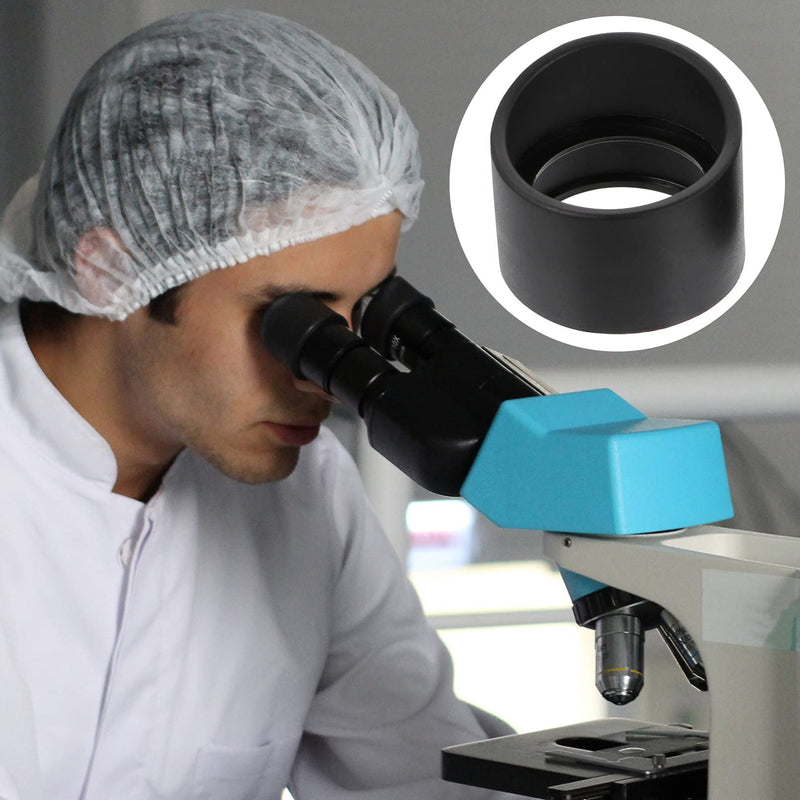 TEHAUX 2PCS 33 mm Inner Diameter Eye Guards Microscope Telescope Eyepiece Eye Piece 32-35mm Rubber Eye Cups - BeesActive Australia