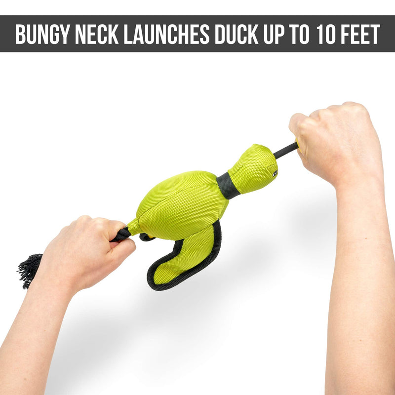 Hyper Pet Flying Series Slingshot Interactive Dog Toys (Dog Toys for Large Dogs, Great Alternative to Dog Ball & Dog Frisbee) [Floats in Water Perfect for the Beach, Lake or Pool] Mini Duck - BeesActive Australia