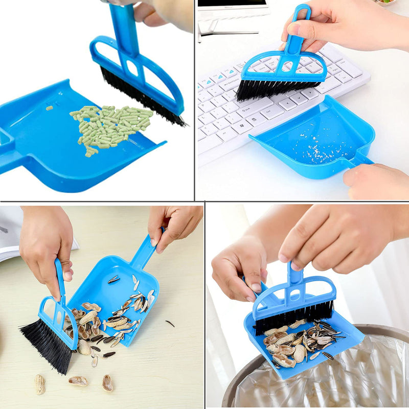 Hamiledyi Rabbit Litter Box,Pet Plastic Square Toilet Rabbit Bedding Potty Training Corner with Small Animal Cage Clean Broom Molar Sweet Bamboo for Bunny Chinchillas Guinea Pigs White - BeesActive Australia