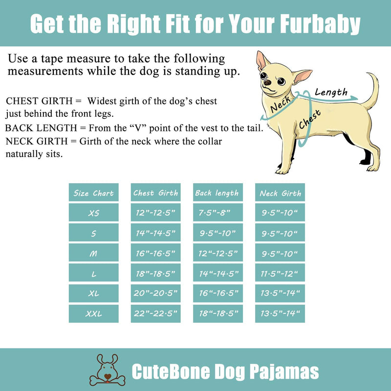 CuteBone Dog Clothes Pjs Dog Apparel Dog Jumpsuit Pet Clothes Pajamas XXL(Chest Girth22’’-22.5’’ Back Length18’’-18.5’’) 1#Jellyfish - BeesActive Australia