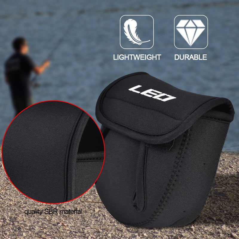 VGEBY Spinning Fishing Reel Bag, Durable Fishing Reel Protective Case Cover Pouch Storage Bag S - BeesActive Australia