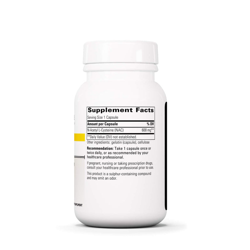 Integrative Therapeutics NAC Supplement (N-Acetyl L-Cysteine) – Supports Cellular Antioxidant Pathways* - 60 Capsules Standard Packaging - BeesActive Australia