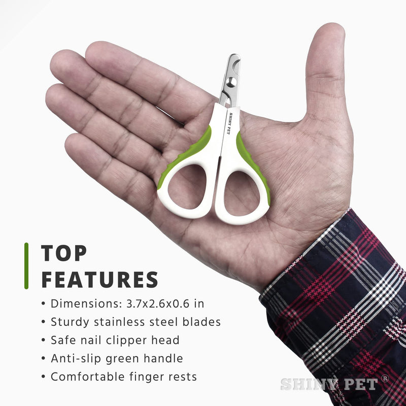 Cat Nail Clippers with Razor Sharp Blades - Best Pet Nail Clippers for Small Animals - Professional Claw Trimmer for Tiny Dog Cat Kitten Bunny Rabbit Bird Guinea Pigs Ferret Hamsters TOOL4 (Updated) - BeesActive Australia