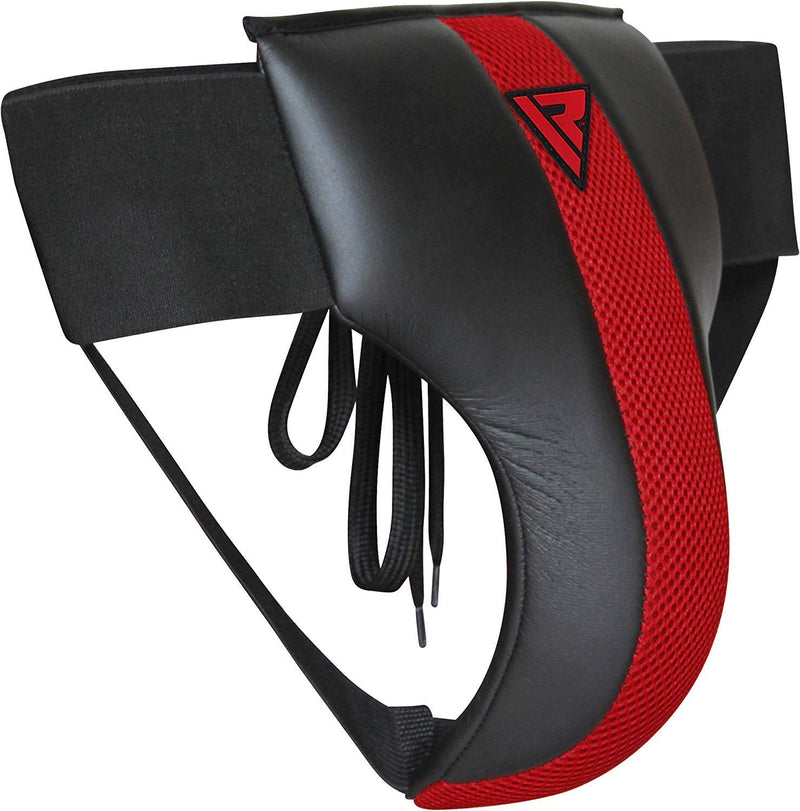 [AUSTRALIA] - RDX Groin Guard for Boxing, MMA Training, Abdominal Protector for Martial Arts, Kickboxing & Muay Thai, Abdo Protection Gear for Men, Jock Strap for Sparring, Taekwondo, BJJ, Karate & Fighting Small 