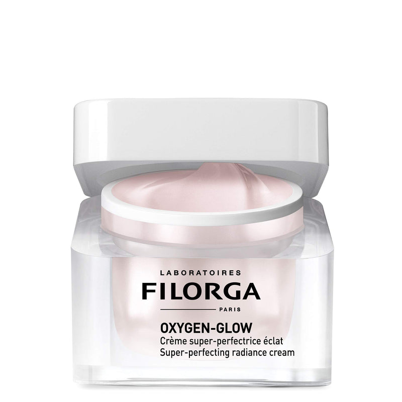FILORGA OXYGEN-GLOW Cream Super-Perfecting Radiance Cream for Uneven Skin Texture Fine Lines Uneven Skin Tone Non-comedogenic, 1.69 fl oz - BeesActive Australia