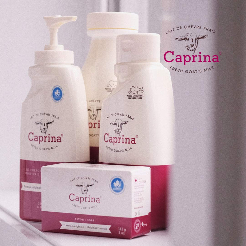 Caprina by Canus, Fresh Goat's Milk Body Lotion, Original Formula, 11.8 Ounce - BeesActive Australia