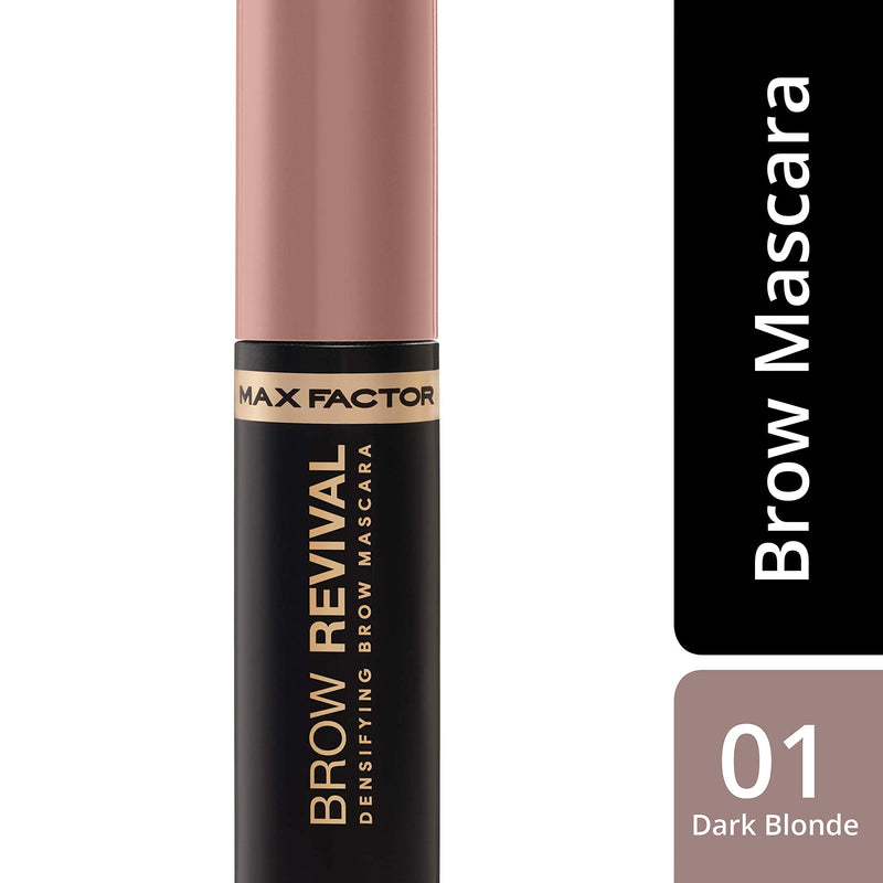 Max Factor Brow Revival Densifying Eyebrow Gel with Oils and Fibers Shade Dark Blonde 001 001 Dark Blonde - BeesActive Australia