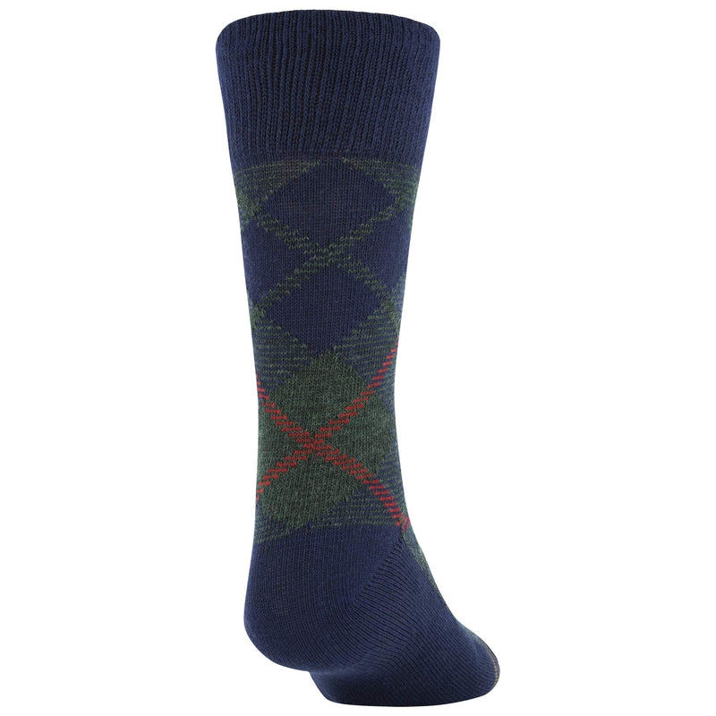 Gold Toe boys Dress Crew Socks, 3 Pairs Shoe Size: 3-9 Peacoat/Grey Heather/Red - BeesActive Australia
