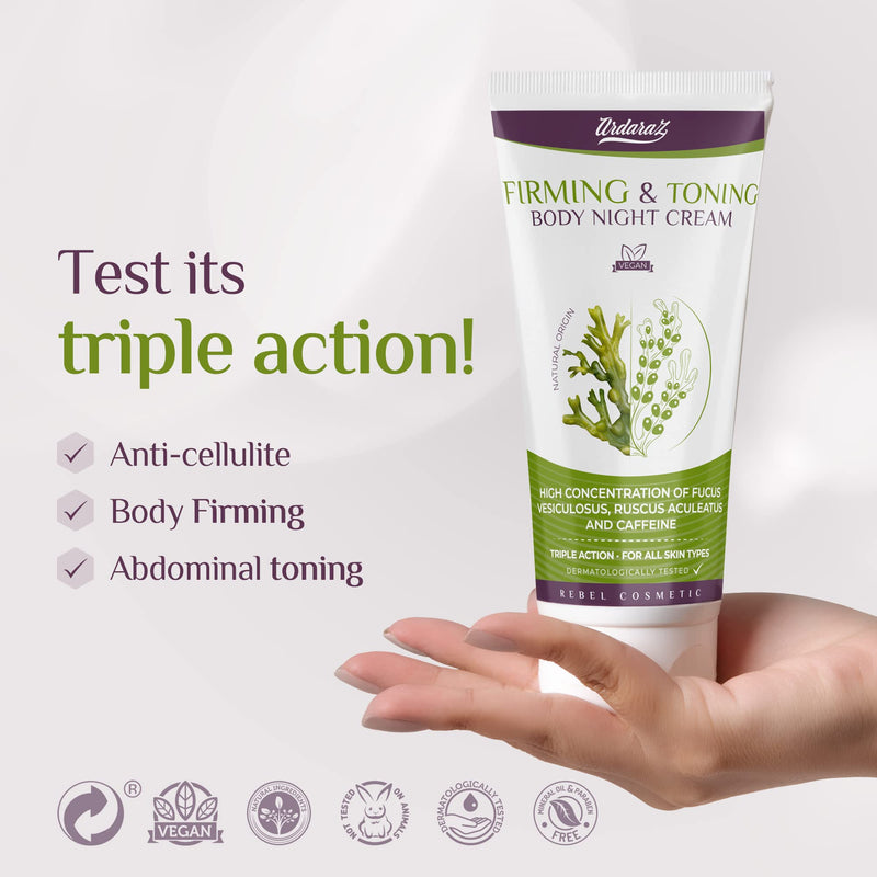 ARDARAZ. Anti-cellulite cream. Intensive Night Abdominal Reducer Aid Triple action. 200 ml. - BeesActive Australia