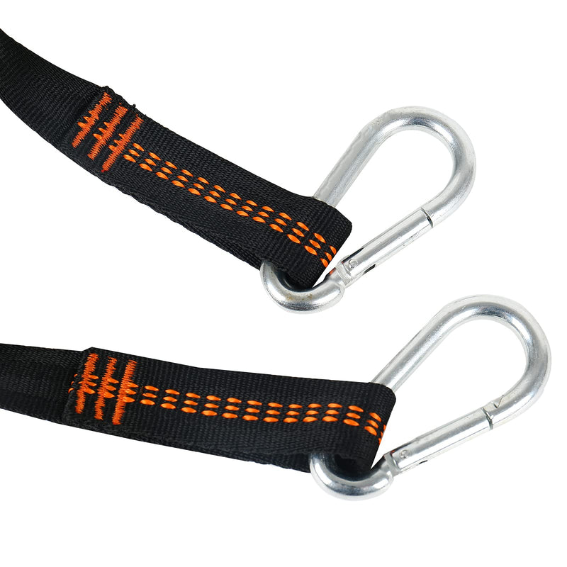 TWSOUL Climbing Aider, Climbing Rope Aider 5 Step Lightweight Etrier Foot Ascender Ascending Loop Webbing Ladder Hanging Rope for Climbing Caving Rescue Rock - BeesActive Australia
