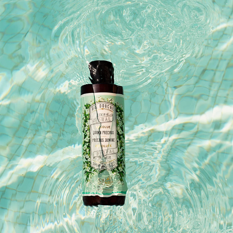 Panier des Sens - Shower Gel - Jasmine Body Wash for Women & Men - Shower Lotion Made in France - Moisturizing Body Wash 95% Natural Ingredients - 8.45 Fl.oz/250ml Precious Jasmine 8.45 Fl Oz (Pack of 1) - BeesActive Australia