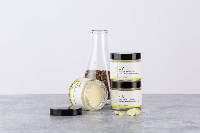 Suki Skincare Ultra-Protect Body Balm - with Cocoa Butter, Coconut Oil, Beeswax, & Shea Butter, 60 ml - BeesActive Australia