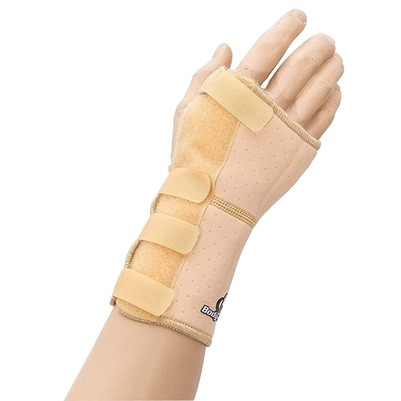 Body-Plus Direct Wrist Support Splint Brace for Left Hand, Small, Beige Small Left - BeesActive Australia