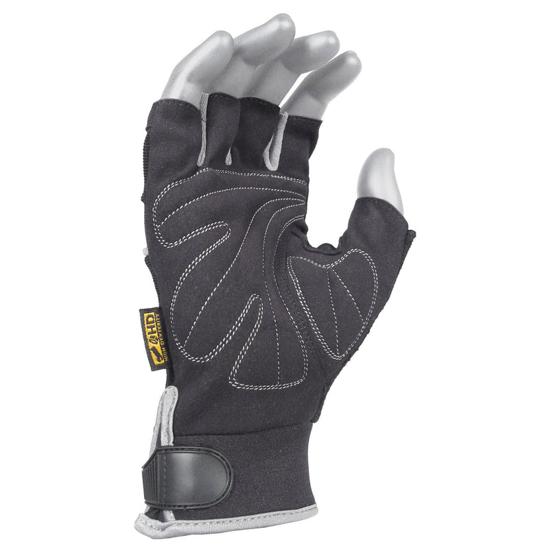 [AUSTRALIA] - DeWalt DPG230M Technicians Fingerless Synthetic Leather Glove, Medium 