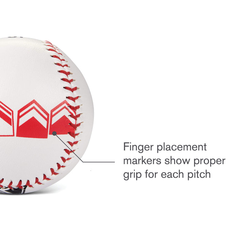 [AUSTRALIA] - SKLZ Pitch Training Baseball with Finger Placement Markers 