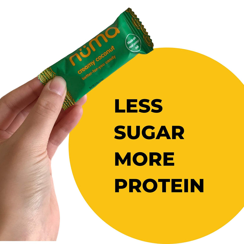 Healthy Creamy Coconut Soft Candy – Dairy Free, Low Sugar, Low Calorie, All Natural Chewy Snack with Real MCT-Rich Coconut Milk, Gluten Free – 3 Bags with 8 Individually Wrapped Chews Each - BeesActive Australia