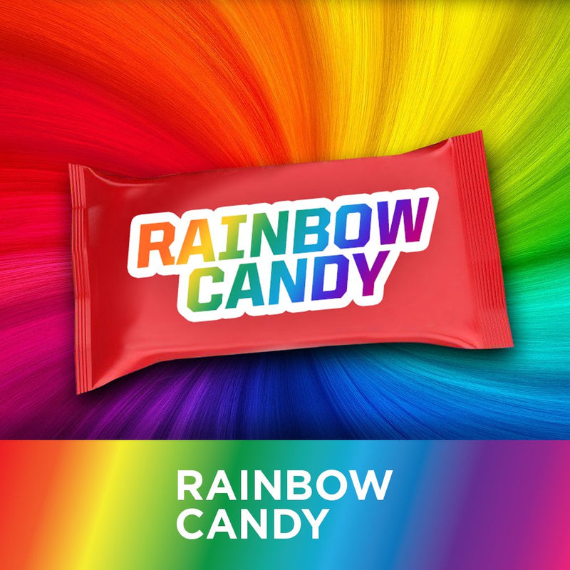 Purbolics Aminos + Energy | Supports Recovery, Energy & Focus | 95mg of Caffeine, 0 Calories & 60 Servings (Rainbow Candy) Rainbow Candy - BeesActive Australia