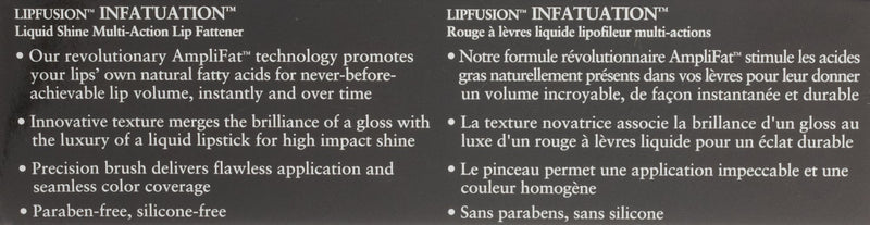 Fusion Beauty Lip Fusion Infatuation Liquid Shine Multi-action Lip Fattener Pucker Up - BeesActive Australia