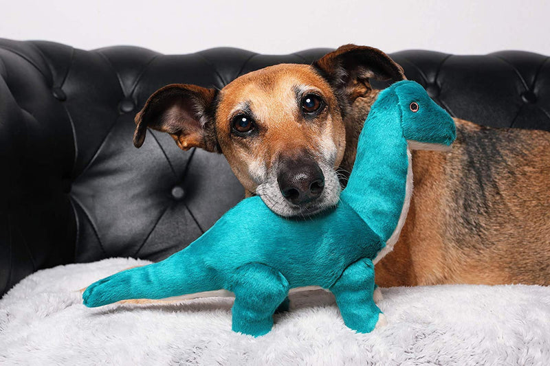 Fluff and Tuff Ross Brachiosaurus Plush Dog Toy - BeesActive Australia