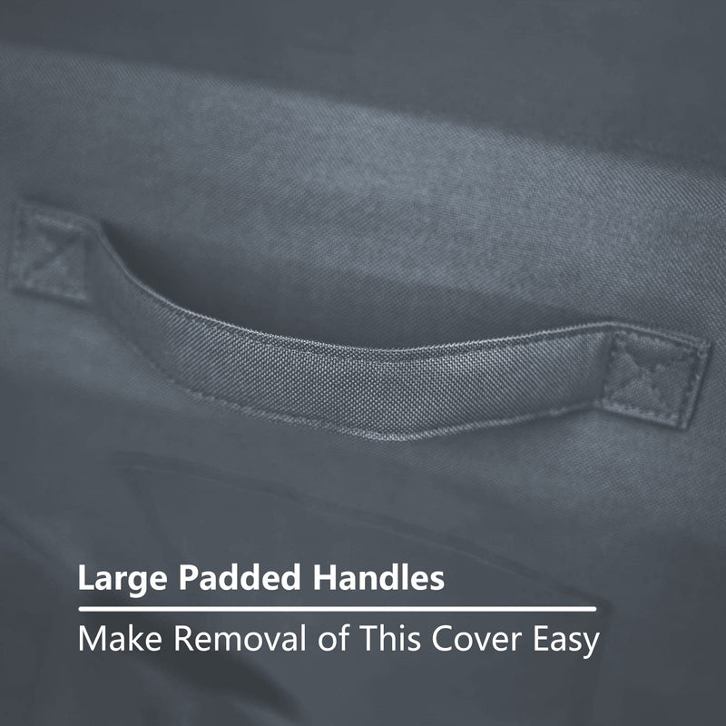 ANANMEI Dog Bed Cover for Small, Medium and Large Dogs Waterproof Dog Bed Cover with Zipper and Carry Handle Washable Pet Bed Protectors, Cover Only 36" L × 27" W × 3" H Grey - BeesActive Australia