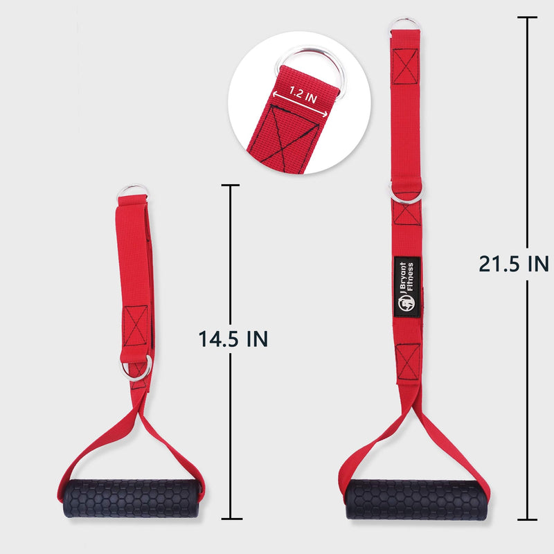 J Bryant Fitness Multifunction 4 in 1 Grip Handle Triceps Rope Resistance Bands Handle Cable Machine Attachments for Gym LAT Pulldown Exercise Handle - BeesActive Australia
