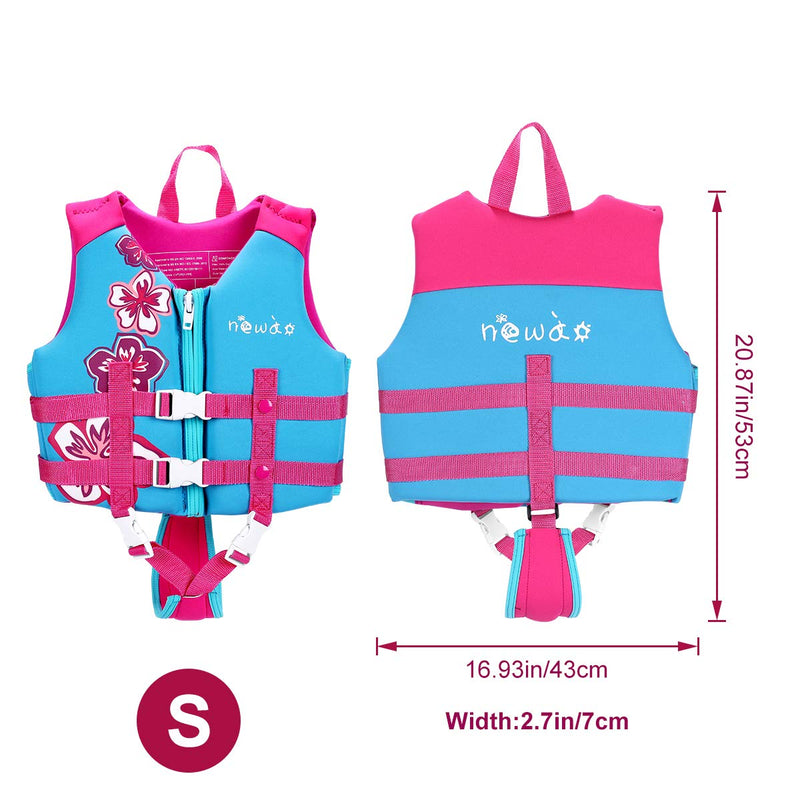 Kids Swim Vest Boys Girls Youth Swimming Safety Swimsuit Swimwear Training Vest with Adjustable Strap for 22-64 Lbs Small - BeesActive Australia