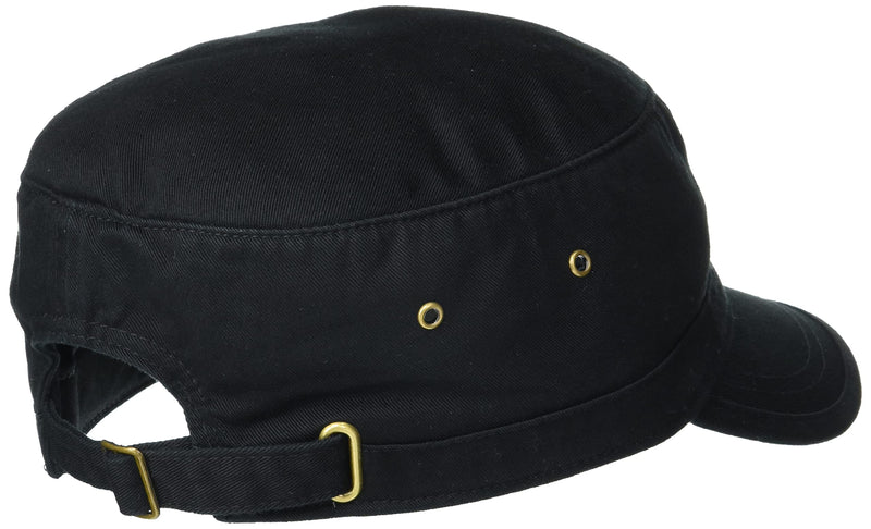 econscious 100% Organic Cotton Twill Adjustable Corps Hat Black - BeesActive Australia