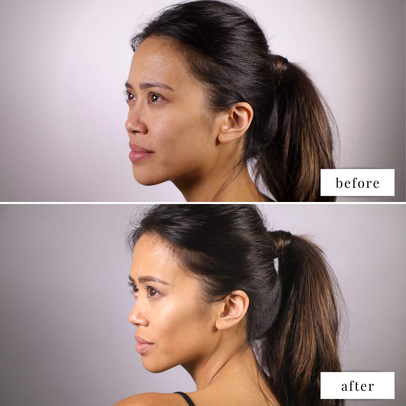 Cruelty-Free and Paraben-Free Natural Face Glow Highlighter Makeup: Elizabeth Mott Show Me Your Glow Shimmer Shadow and Highlighter - Illuminating Pearl Highlight - Compact Powder Highlighter (10g) - BeesActive Australia